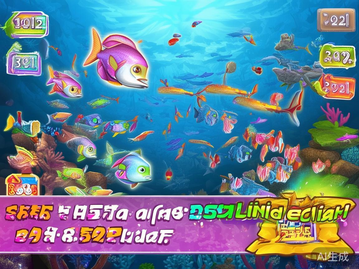 游戏中各种鱼类具有不同的价值和难度，不同的特殊鱼还